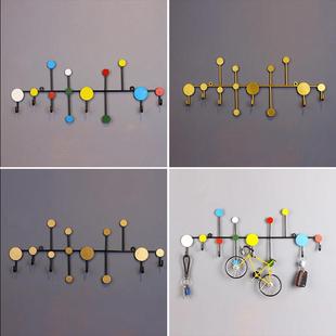 铁艺挂钩试衣间挂衣架壁挂墙壁玄关进门门后置物架复古创意挂衣钩