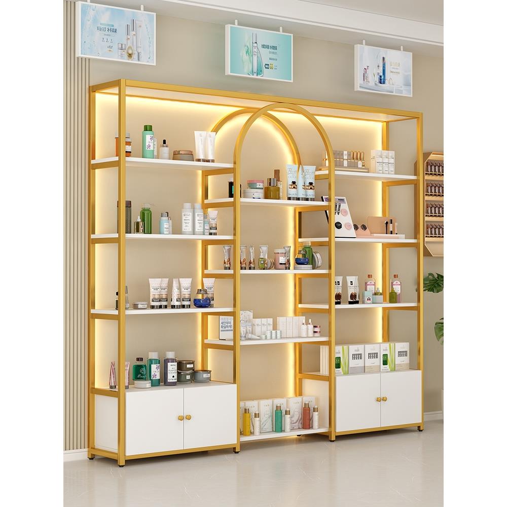 商用面包展示柜蛋糕店置物架烘焙货架子饼干架糕点陈列架多层边柜