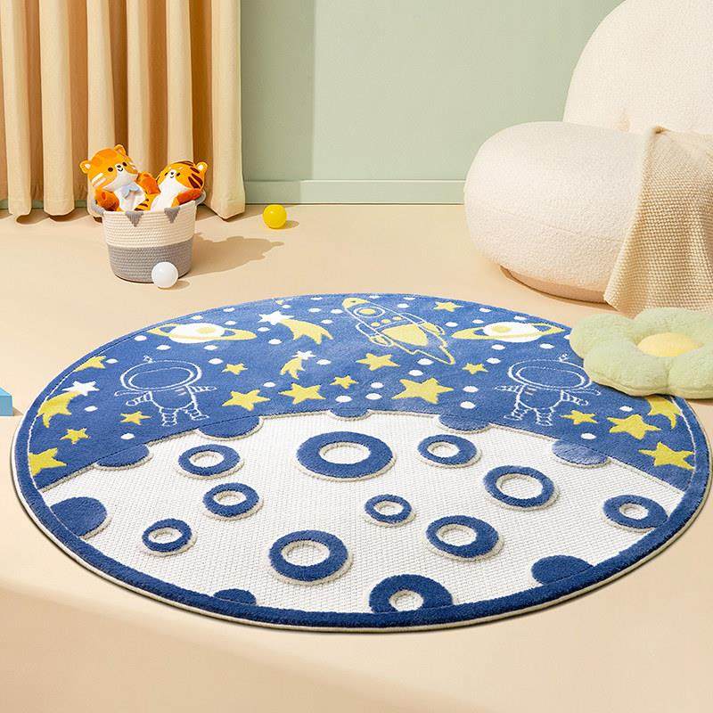 电竞椅子地垫电脑转椅垫子卡通圆形地毯客厅沙发卧室家用书桌脚垫,居家布艺,转椅地垫,淘宝优惠券,粉丝福利购,淘宝优惠卷