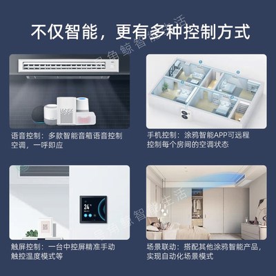 涂鸦ZigBee智能VRF中央空调控制器温控器网关模块手机远程语音控