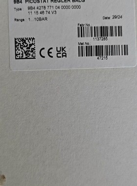 Trafag   压力传感器   9B44278    1(功夫电子)