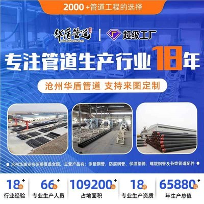 大口径涂塑管内外涂塑覆钢合钢塑管环氧粉末涂防腐FBE钢管给水涂