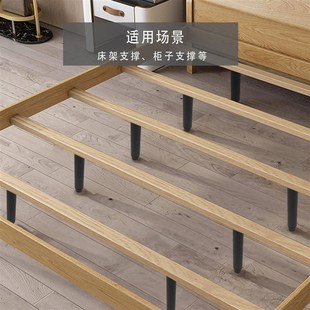 T型大调节伸缩排骨架中脚床架脚床腿支撑铁脚家俱五金脚