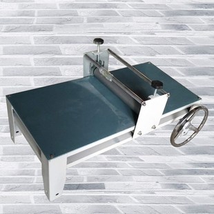 泥板机 陶艺双轴不锈钢泥板机专用手工压泥板机瓷板版画成型机