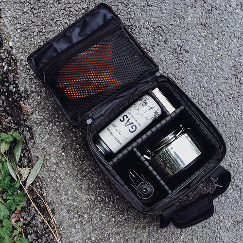 户外露营轻量尼龙多功能荷兰锅餐具装备储物分隔收纳包