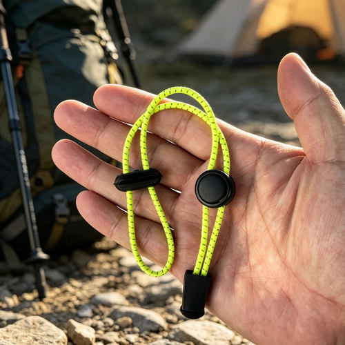 多耐福DURAFLEX扣登山包可调节弹力绳背包外挂绑绳登山杖松紧绳扣