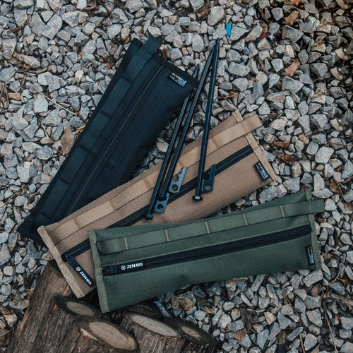 户外地钉收纳包旅行杂物袋信封包露营牛津布多用途小物钓收纳包