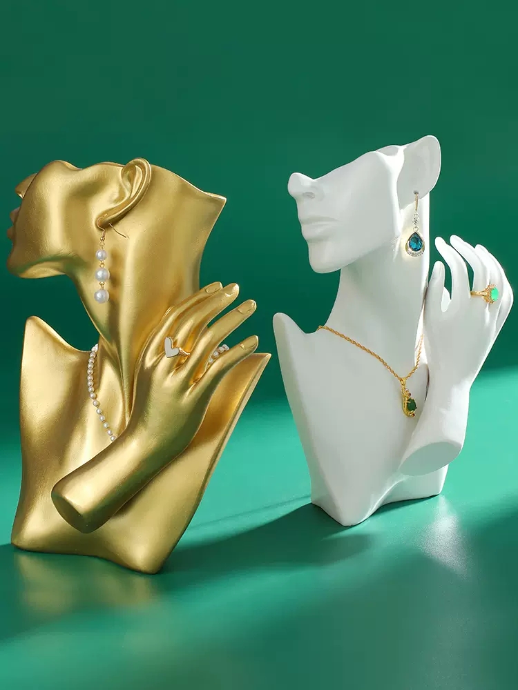 手模人像首饰架项链展示架耳环架