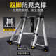 镁多力伸缩单面家用折叠升降楼梯加厚便携梯铝合金工程梯子带挂钩