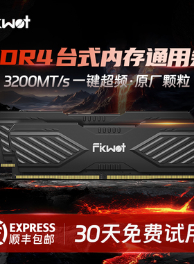 斐扩ddr4内存条台式电脑32g16g8gx2马甲内存条3200/3600套装FD01