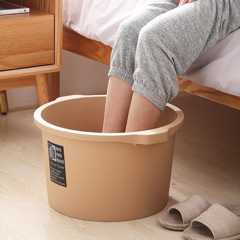 冬天泡携脚桶加家用双人便式洗脚盆厚加深儿童亲足底A35110按子摩