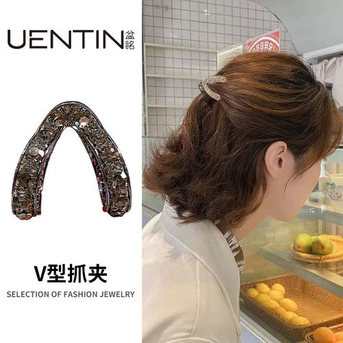 夹子抓夹小号发量少固定神器头饰