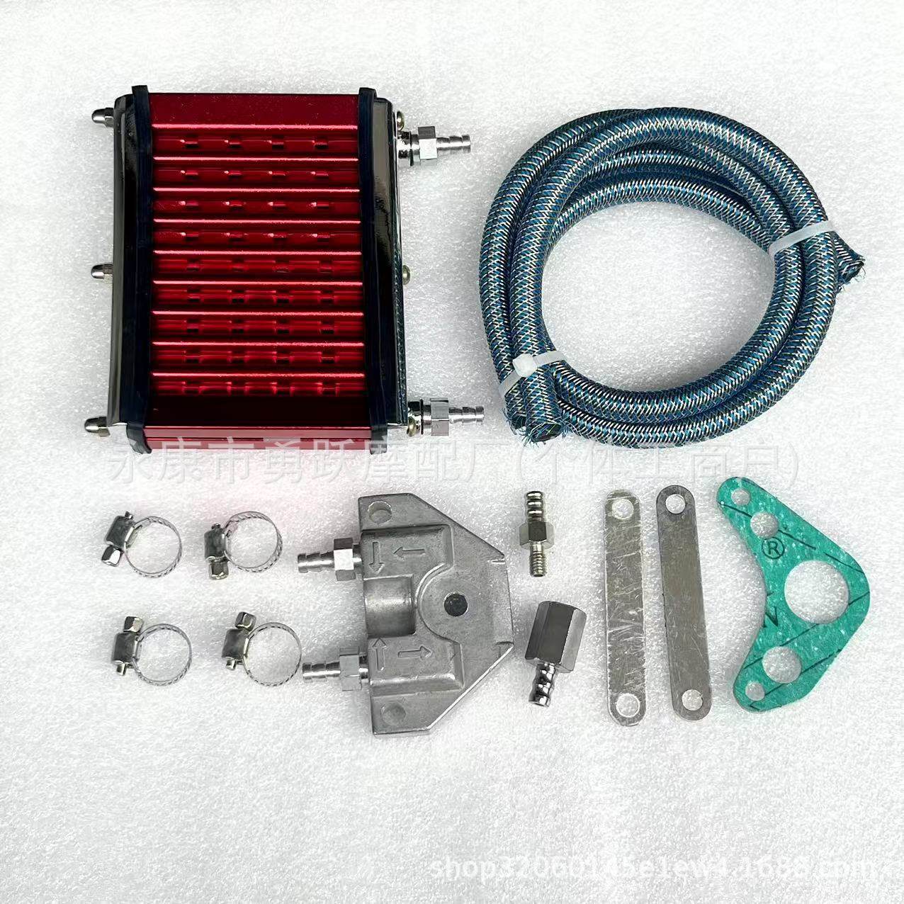 越野摩托车发动机改装件冷却器配件ATV沙滩车机油散热器油冷器,五金/工具,发电机组零部件,淘宝优惠券,粉丝福利购,淘宝优惠卷