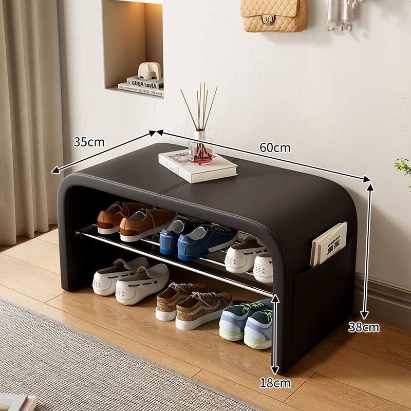 换鞋凳家用门口可坐式鞋柜穿鞋进门入户长条沙发凳轻奢高级感矮凳,住宅家具,换鞋凳,淘宝优惠券,粉丝福利购,淘宝优惠卷