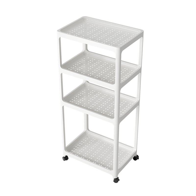 卫生间脸盆架浴室厕所p洗手间收纳水桶夹缝置物架子塑料多层落地