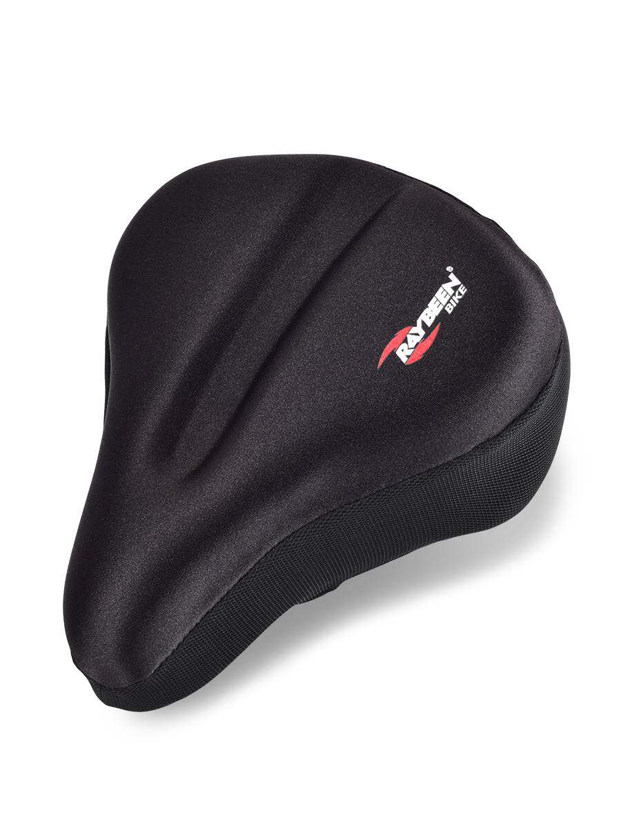 自行车坐垫套矽胶舒适加厚软海绵普G通大屁股座套共享健身车配件