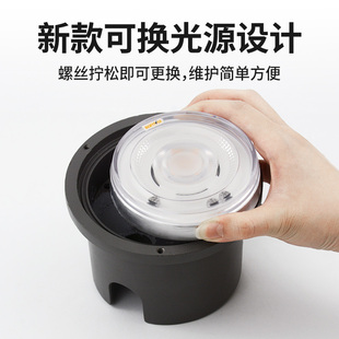 山沃水底地埋灯嵌入式水底灯水景灯鱼池景观灯喷泉灯全彩泳池壁灯