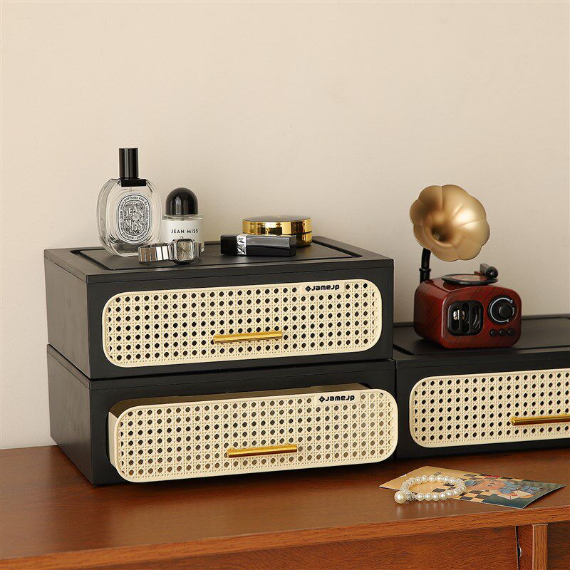 中古风入户玄关钥匙收纳摆件复古高级感小众客厅电视鞋柜家居装饰