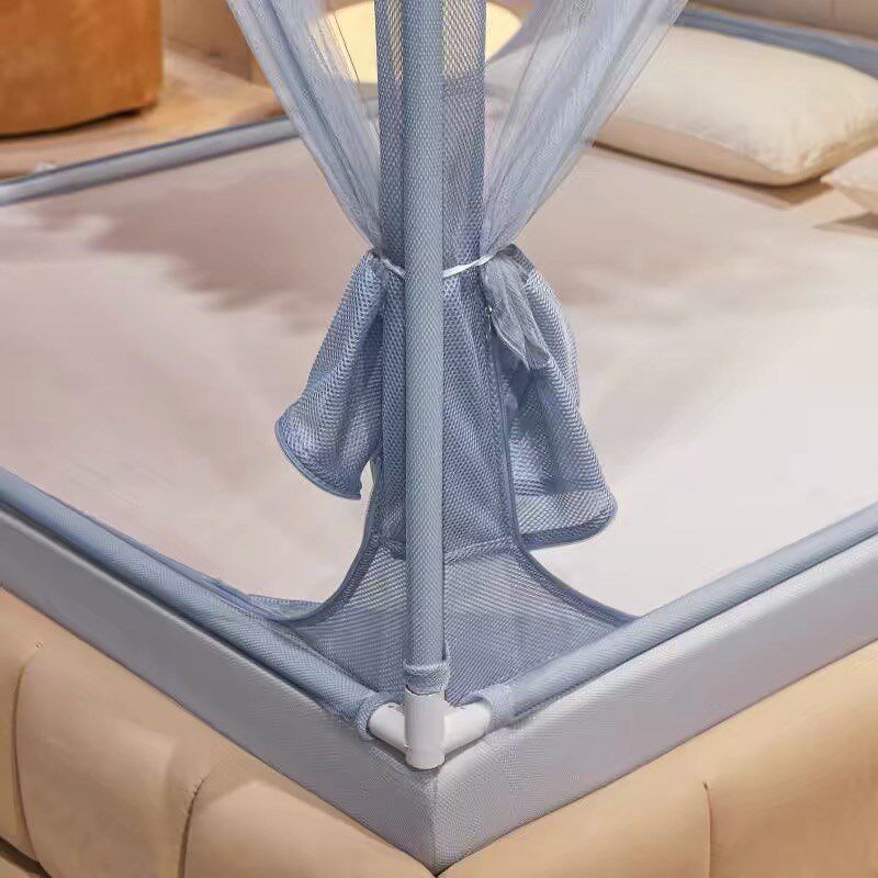 儿童防摔蚊帐床笠款免安装蒙古婴儿防掉床包全包全底回底家用卧室