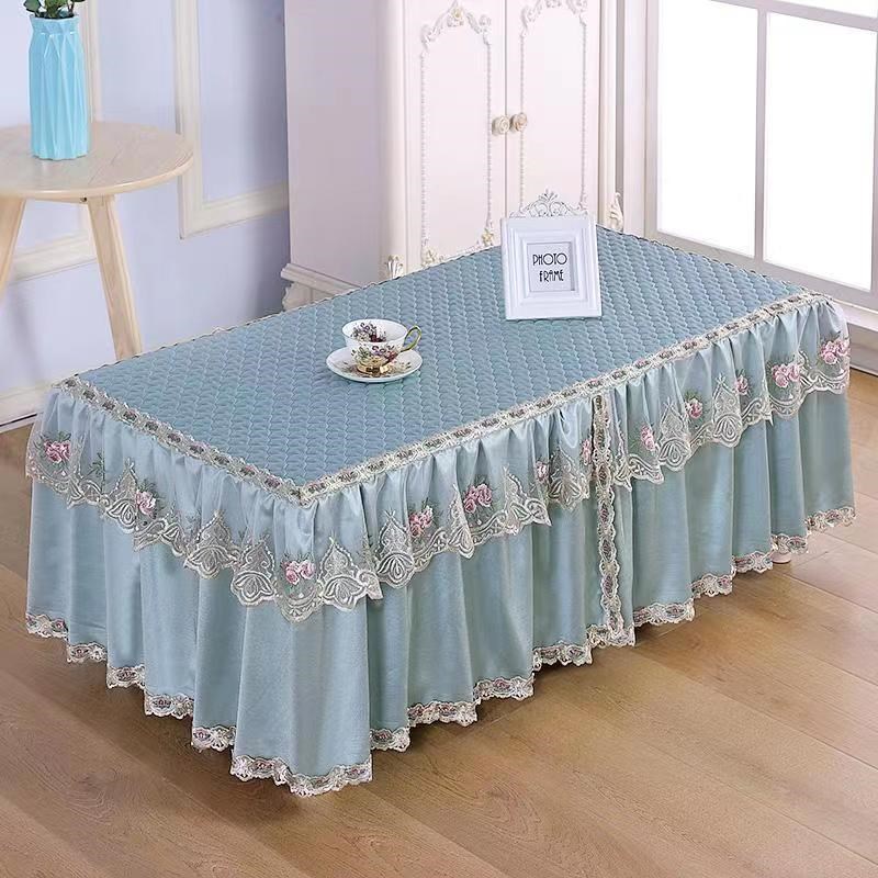 天丝电炉罩烤火罩正方形麻将机罩套电暖炉罩取暖S桌布单层高档全