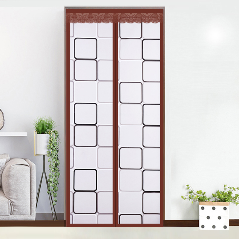 空调门帘隔断挡风防冷气防油烟免打孔磁吸家用客厅遮X挡隐私防窥