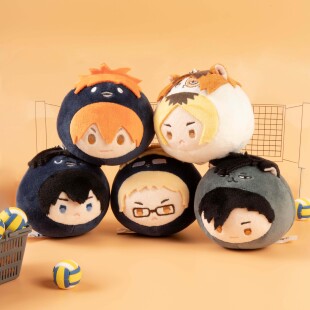 排球少年小号毛绒团子玩偶挂件动漫周边解压礼物 任选2件 29元