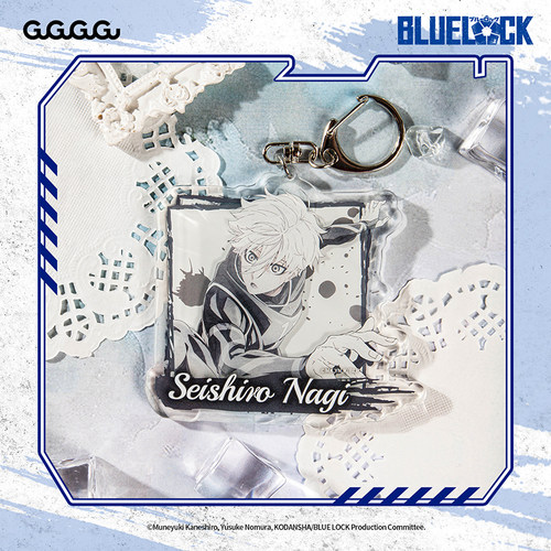 【惊喜价】蓝色监狱 水彩风系列 亚克力挂件盲盒 蓝锁周边