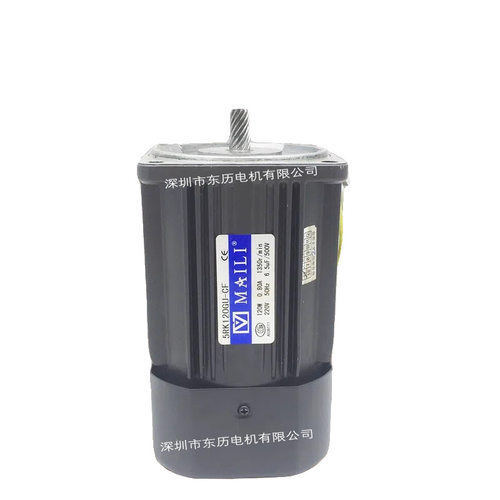 ML浙江迈力电机5RK120GU-CF MAILI定速马达120单相220V齿轴型现货