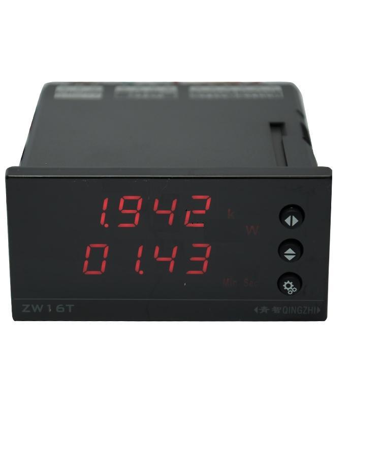 青智zw1622a盘装电量表电流计时器交流电流1带宽45-1000hz表头
