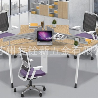 五金桌腿办公桌脚会议桌腿工作台支架培训桌架子斜度单脚支架