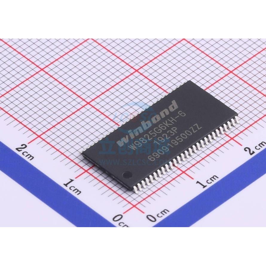 贴片原装正品W9825G6KH-6 TSOP-54 256Mbit RAM存储器芯片