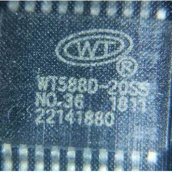 WT588D-20SS 音频接口IC芯片 全新原装 质量保证 贴片SSOP20 现货