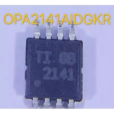 全新正品 OPA2141AIDGKR MSOP8 丝印2141 运算放大器 质量保证