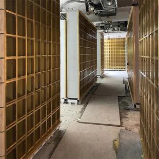 支持定制骨灰盒存放架寄存架乡镇骨灰盒存放柜安息堂寺庙地宫陵园