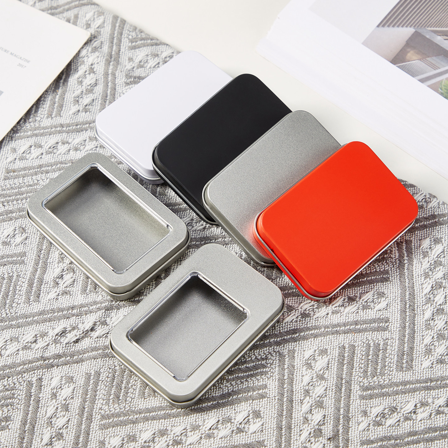 新款车载音乐U盘小铁盒美甲穿戴甲片徽章马口盒子首饰盒支持定制,收纳整理,其他收纳盒,淘宝优惠券,粉丝福利购,淘宝优惠卷