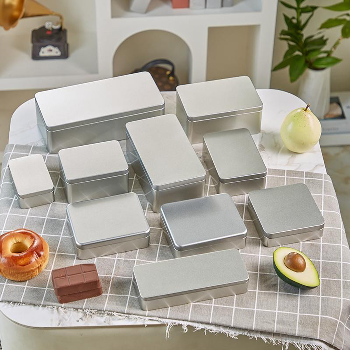 饼干奶糖巧克力茶铁盒伴手礼铁盒