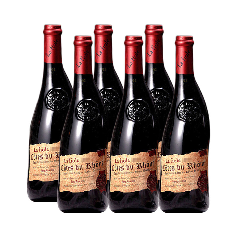 歪脖子红酒法国原瓶进口芙华安塞伦AOC/AOP干红葡萄酒750ml*6瓶装,酒类,干红静态葡萄酒,淘宝优惠券,粉丝福利购,淘宝优惠卷