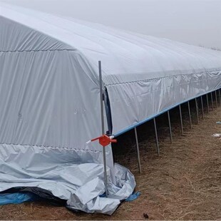 热销殖全大棚套大棚骨架q温室种养植温棚保隔热养鸡棚羊OGX棚牛棚