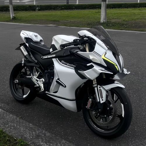 热销适用春风450SR/SRS改装定风翼 GP赛道侧翼导V流罩竞技风挡下