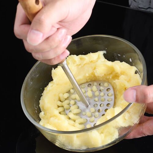 热销不锈钢土豆泥压泥器家用捣碎C器婴儿辅食工具宝宝碾磨器厨房