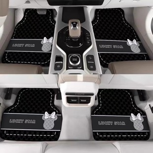 汽车脚垫通用款防脏易清洗脚踩垫防滑防冻主驾驶脚垫单片车脚垫子