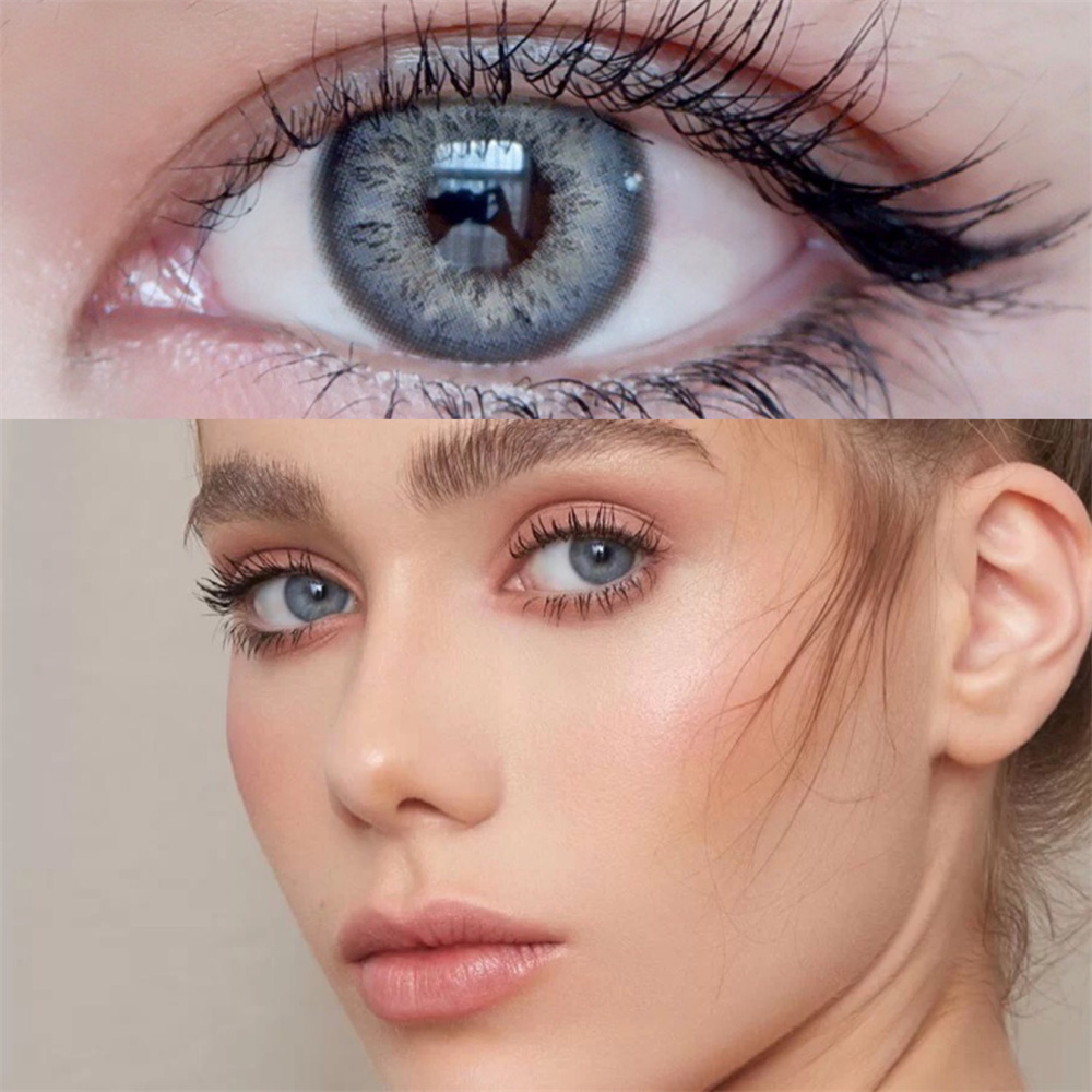 年抛大小直径近视正品混血自然隐形眼镜