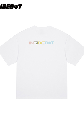 INSIDEDOT ID系列经典LOGO短袖男女款无性别穿搭夏季潮牌宽松T恤