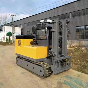 越野履带装 3吨柴油履带叉车 座驾式 内燃式 载叉车 履带搬运车