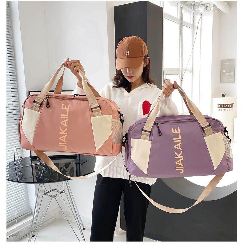 TRAVEL BAG 2022 NEW DRY AND WET SEPARATION SPORTS TOTE SHOULDER BAG FITNESS YOGA BAG LARGE CAPACITY BAG CUSTOMIZATION