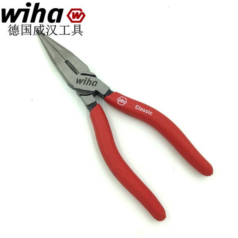 进口wiha威汉经典钳子3件套尖嘴钳 斜口钳 钢丝钳26850