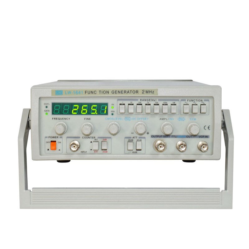 龙威10MHz高频函数信号发生器LW-1641模拟多种脉冲波形数字发生器