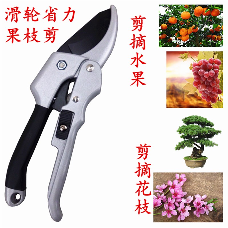 SK5滑轮省力修m枝剪刀手剪果树园艺剪子花木修剪工具园林桑剪