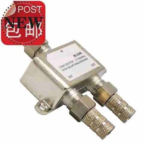 有线t闭路数位电视讯号分配器分支器一拖二延长线分路器一9分二