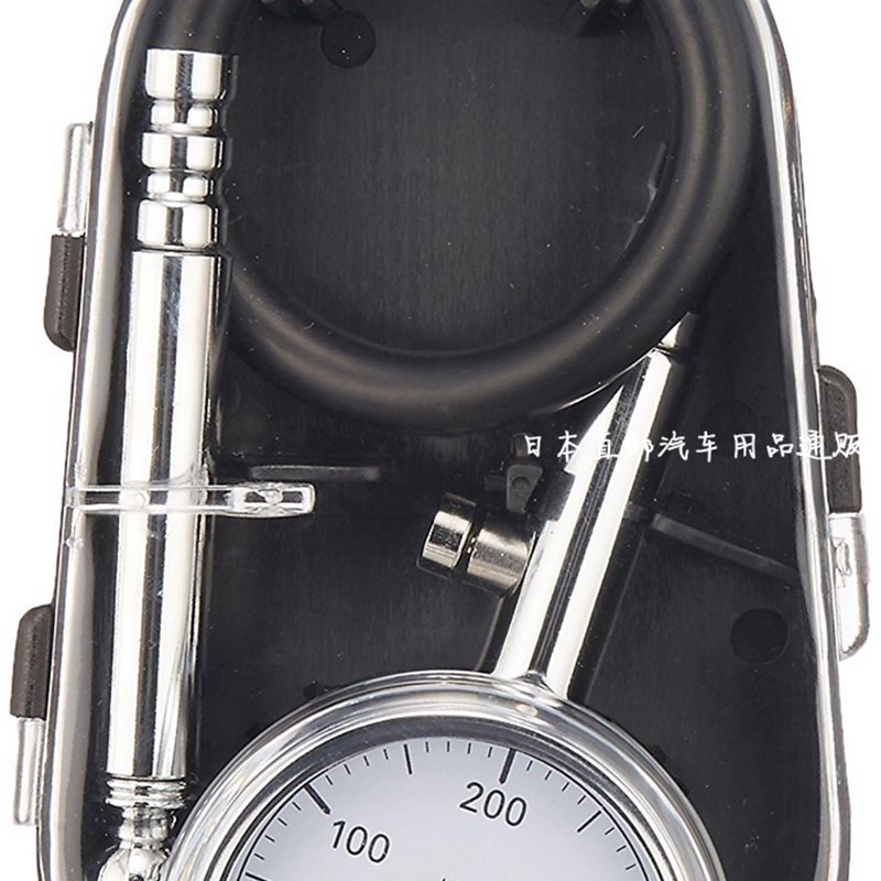日本 胎压表计气压表精度汽车轮胎压监测器车用指针式台湾制